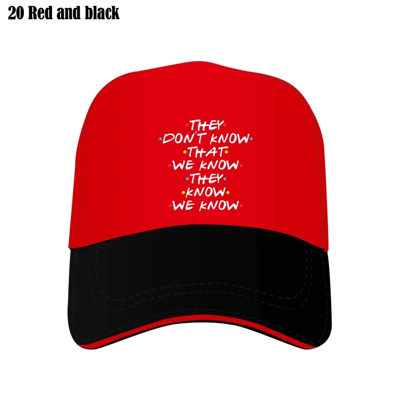 

They Don'T Know That We Know They Know We Know Cap Funny Typography Cap