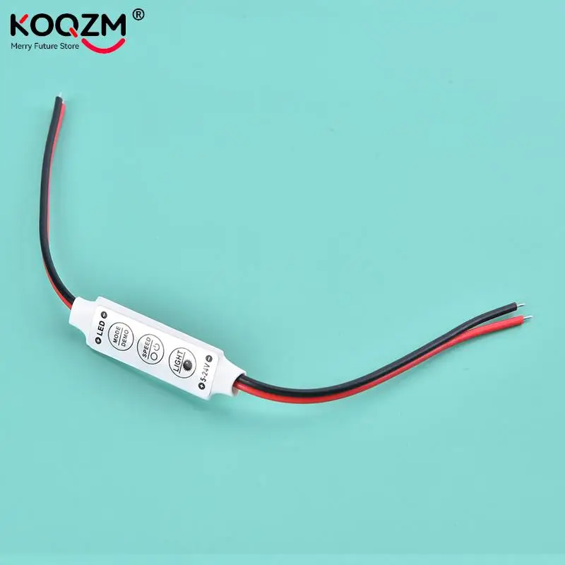 

1PC DC 5V-24V 12A 3Keys Mini LED RGB Controller Dimmer Driver For RGB 5050/3528/2835/5730/5630/3014 SMD LED Strip Lights