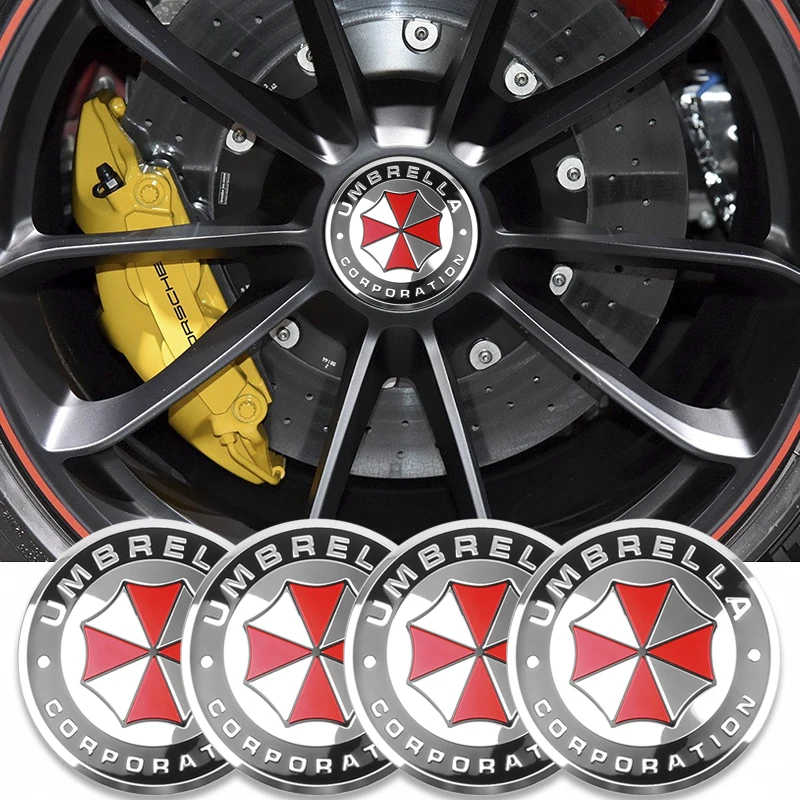

4 шт., 56 мм 3d-эмблема «Umbrella Corporation»