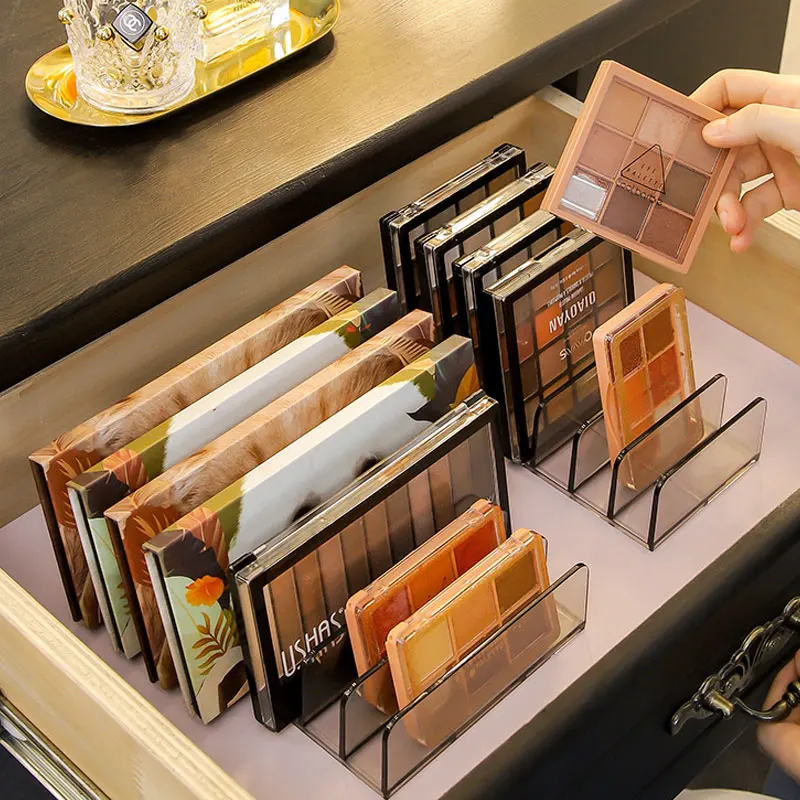 Органайзер для палитры теней век коробка хранения держатель инструментов