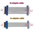 Шина PCI Express с гибким кабелем Для переустановки PCI-E 1X к 1x 4x слот Райзер-карта удлинитель лента для майнинга биткоинов
