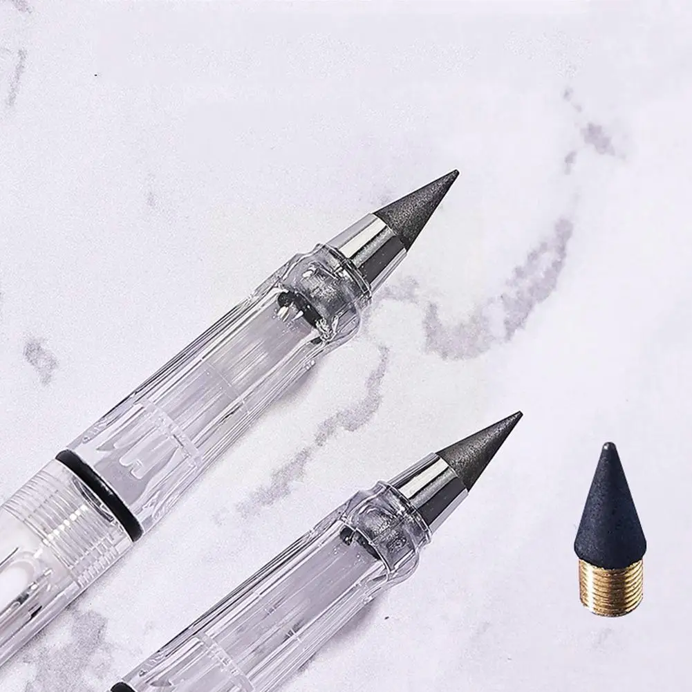 

Technology Unlimited Writing Eternal Pencil Sketch Magic Replaceable Inkless Pencil Stationery Supplies Tip Painti Q0p6