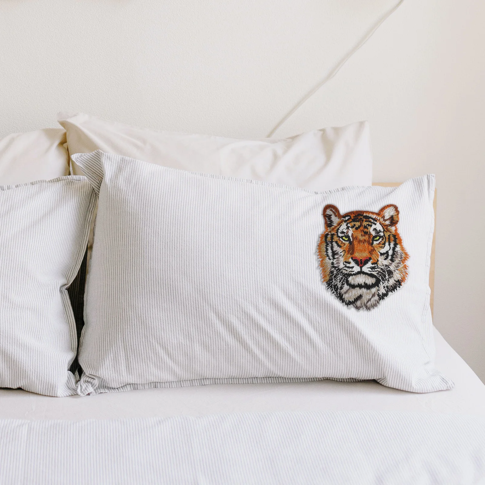 5 шт. нашивка с головой тигра тканевые наклейки декор для ремонта одежды нашивки