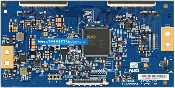 

AUO 555.43t03. Плата C06 T-Con для UN43JU640DFXZA