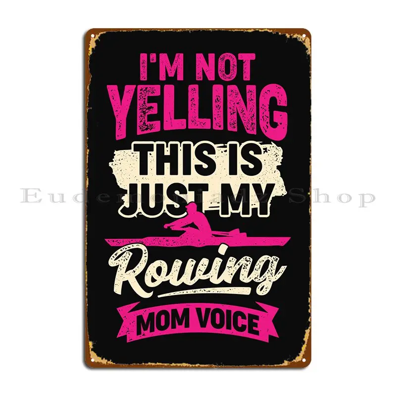 

Гребная Мама Дизайн Металлический налет кинотеатр настенный Декор стены декор Фотография знак плакат