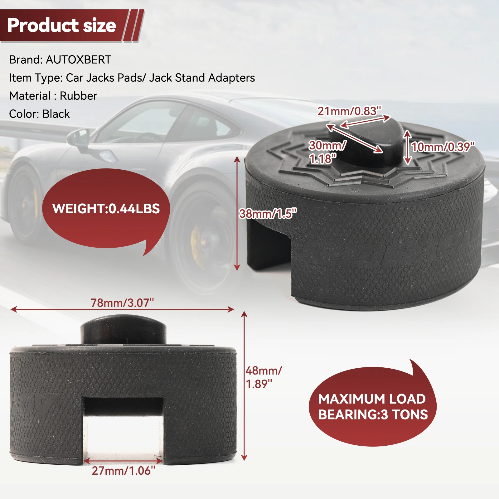 Адаптер подставки для домкрата подходит автомобильного оксида напольный