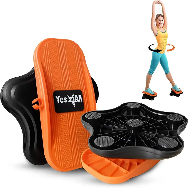 

Waist Twister for Aerobic Exercise, Full Body Toning Workout, Noise-Free, 2pcs - / Orange