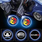 Светодиодная подсветка для автомобильной двери, 2 шт., для BMW, HONDA, Suzuki, FORD, VOLVO, NISSAN, Citroen, Fiat, Mitsubishi, MAZDA, Peugeot, Mercedes Benz
