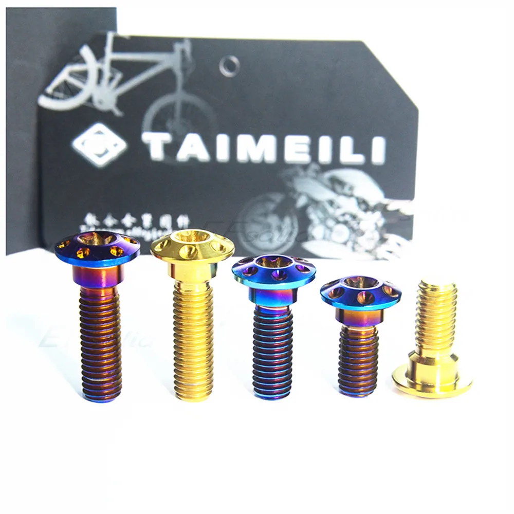 

Titanium Bolt for Motorcycle Brake Disc M8 x20/25/30mmTi Bolts Titanium Screws M8 Bolts Ti Fasteners