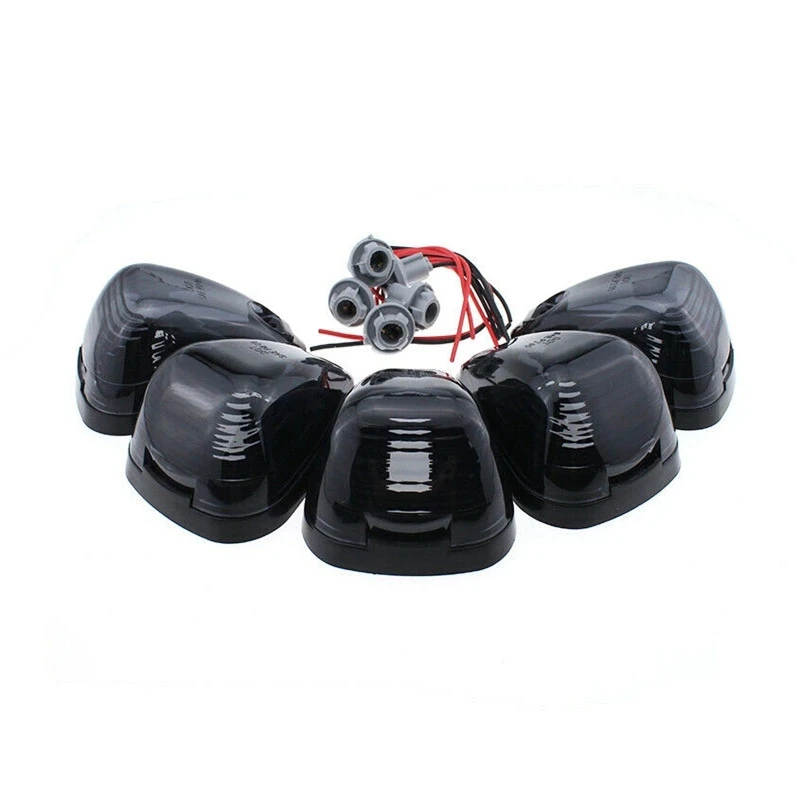 12 В Автомобильная Дымчатая черная линза белая фотография для крыши автомобиля