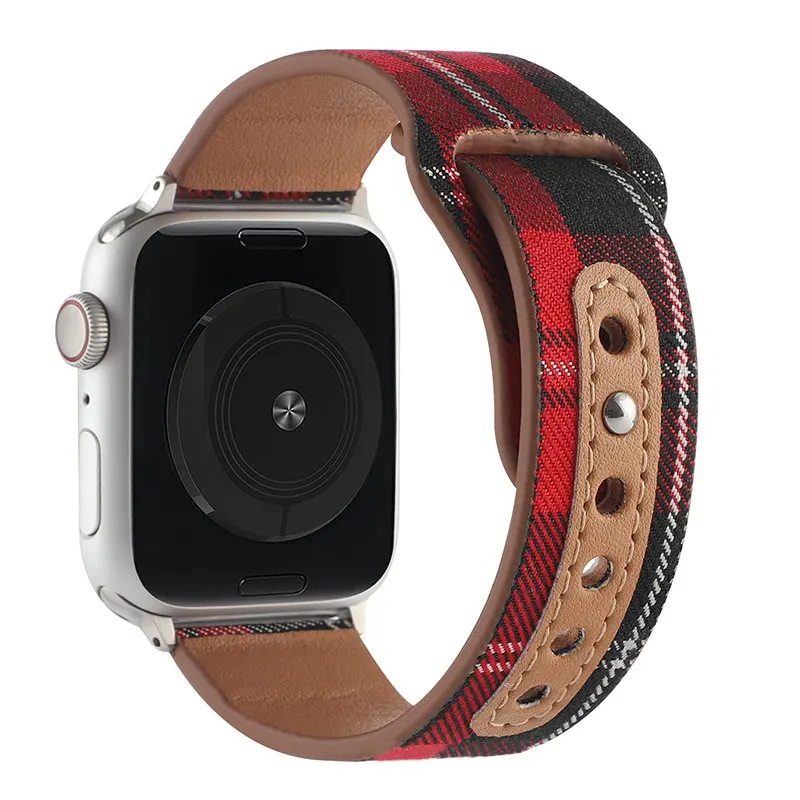 

Кожаный ремешок для Apple watch band 44 мм 45 мм 41 мм 40 мм 42 мм 38 мм, аксессуары для браслета iWatch series 3 4 5 6 SE 7