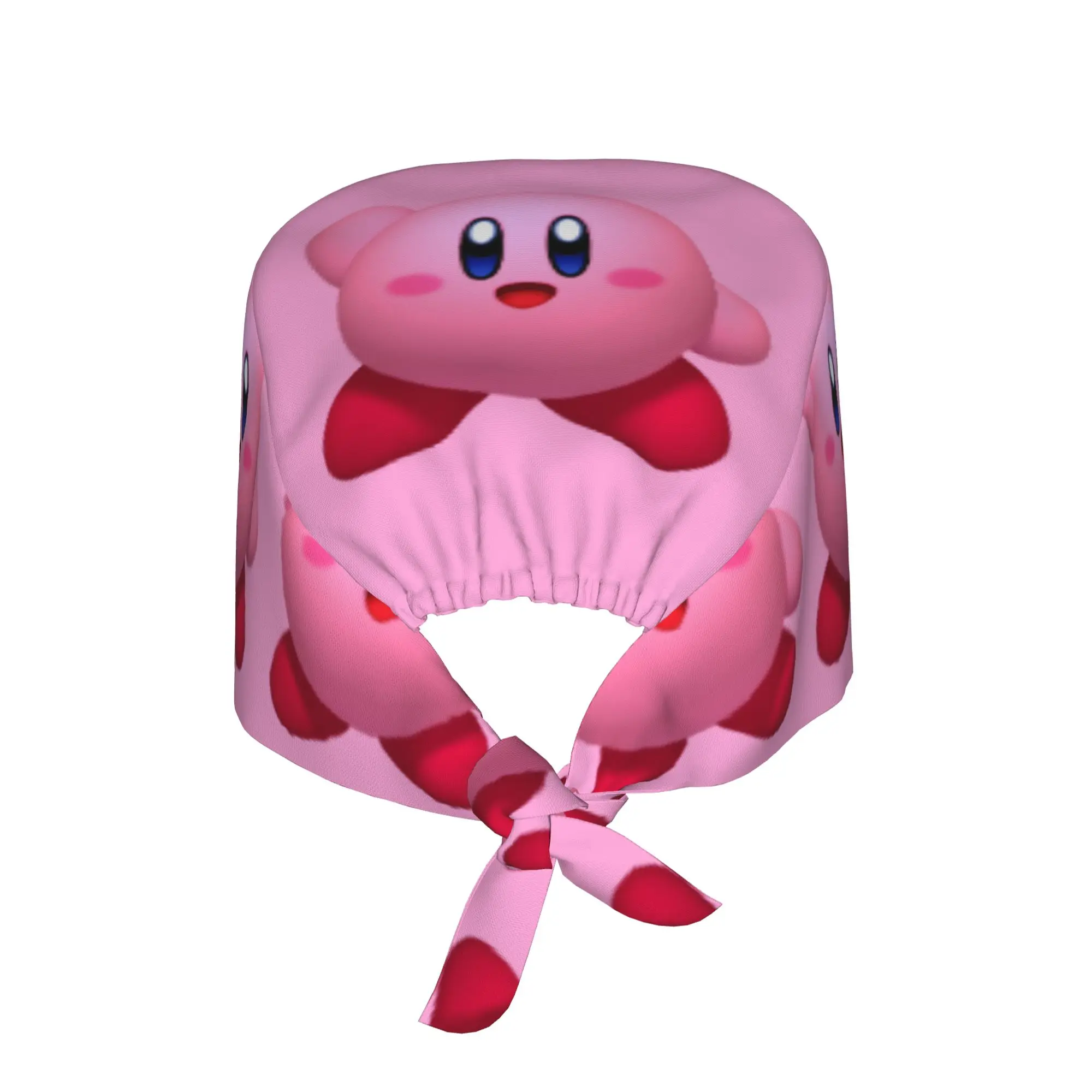 Фото Медицинские шапочки унисекс с дышащей тканью и принтом K-Kirby: классические игровые персонажи, звезды, для медработников №2