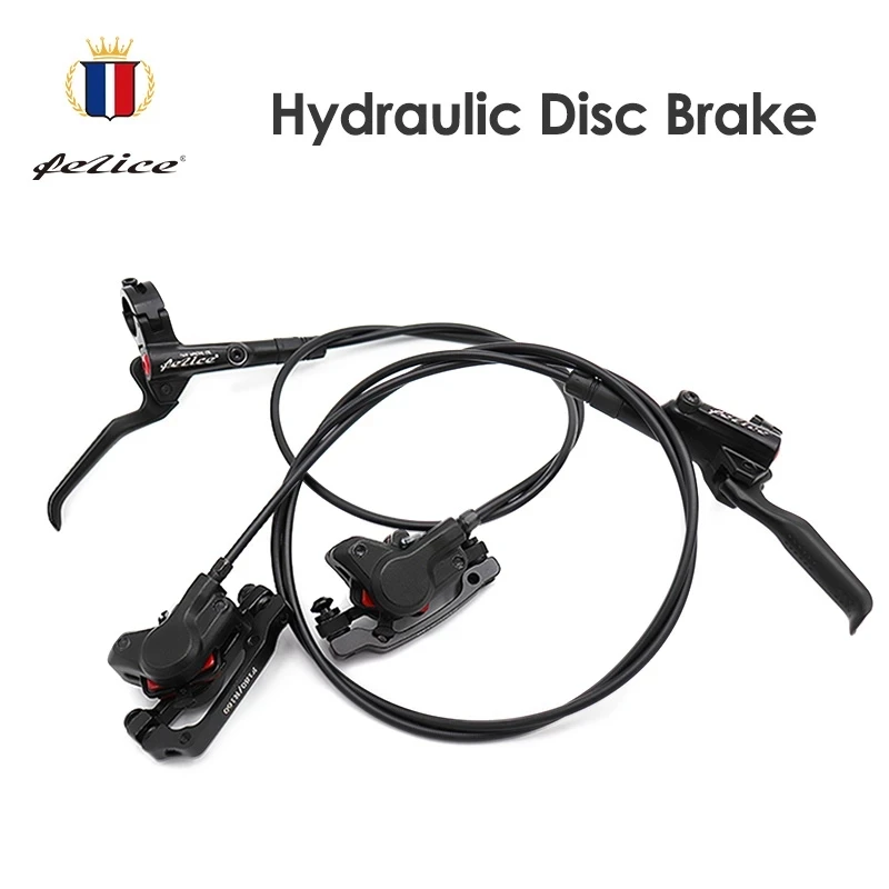 

MTB Mountain Bicycle Hydraulic Disc Brake Hydraulic Brake Pad Aluminum Oil Pressure Bike Disc Brake With Good Function PK MT200