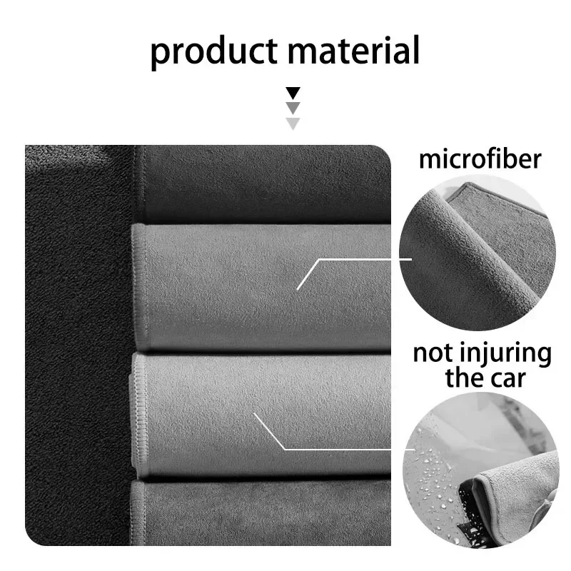 1 шт. высококачественное полотенце из микрофибры для автомобиля мытья салфетка