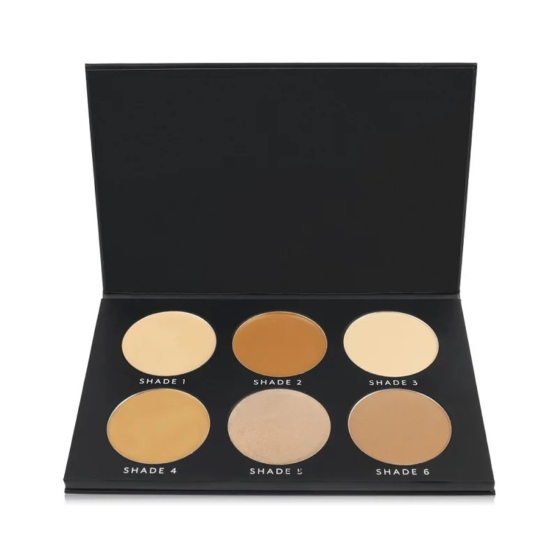 

Палитра для макияжа лица ISMINEE, 6 цветов, контурный Хайлайтер для лица, восстанавливающий хайлайтер, блестящая пудра, осветляющая косметика