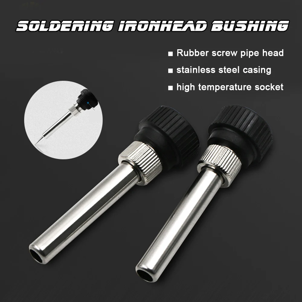 

Soldering Iron Handle Socket Sleeve 936/937/938/969 Portable Lightweig Soldering Iron Head Socket Lightweight Easy to Use Hard