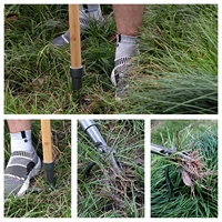 stand up weeder hand toolportable weed root pulling tool root removal weeds pulling tools with anti rust claw weed grabber