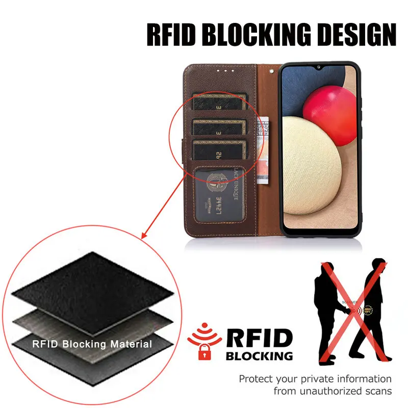 For Xiaomi 11T 12T Mi 11 Lite NE 5G Flip Case Redmi Note 11e Pro 12 T Leather Book Shell RFID Protect Funda Mi11 T 12x 11s Ultra