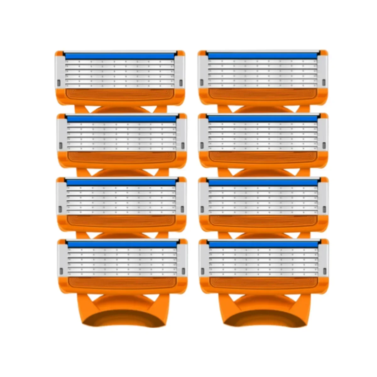 

5-слойные лезвия для бритья, лезвия для бритья для мужчин, гладкое бритье для бритья бороды, 5 лезвий, сменные лезвия для бритвенного станка для ухода за лицом