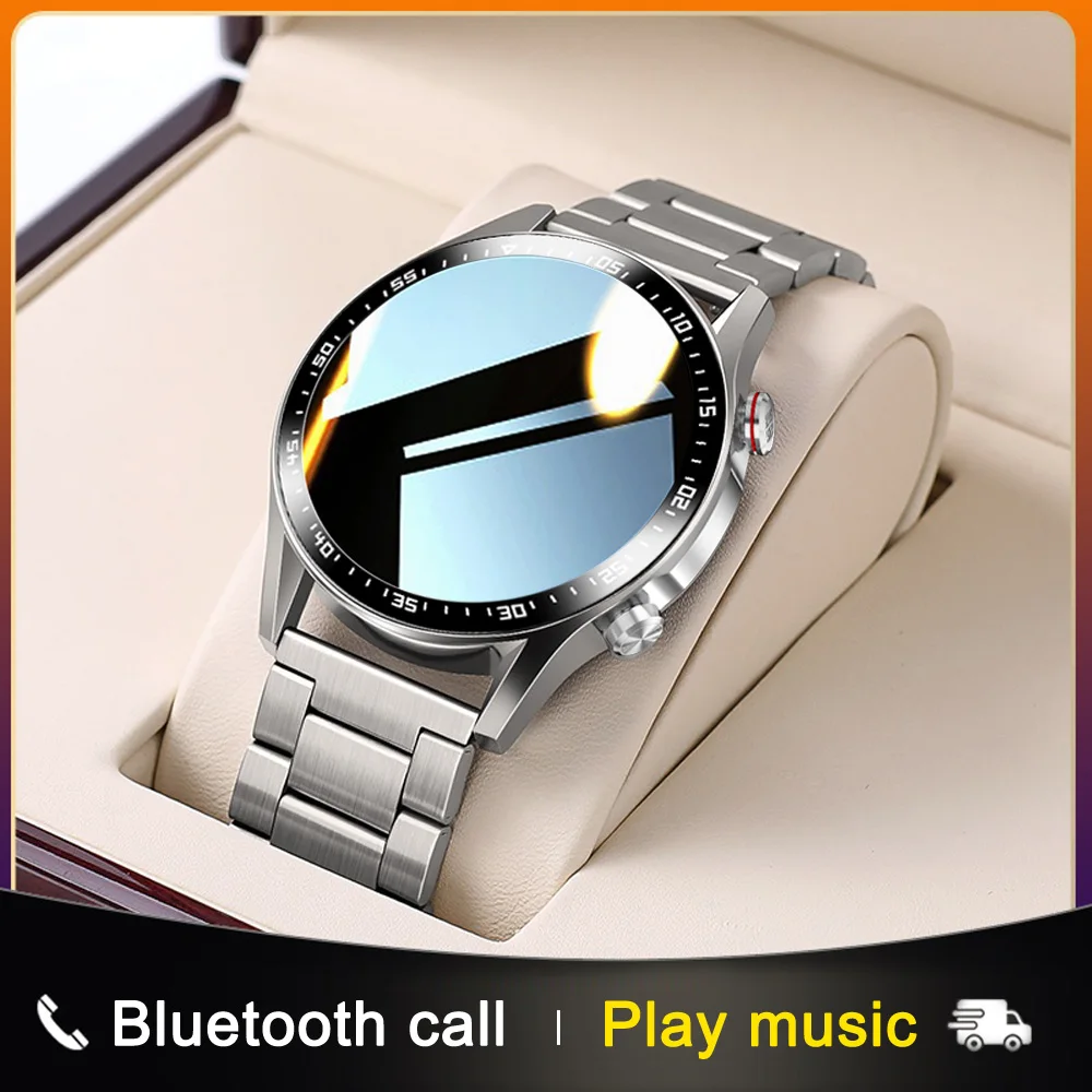 

Умные часы E1-2 мужские с Bluetooth-вызовом и сенсорным экраном под заказ, водонепроницаемые Смарт-часы для Android, IOS, спортивный фитнес-трекер