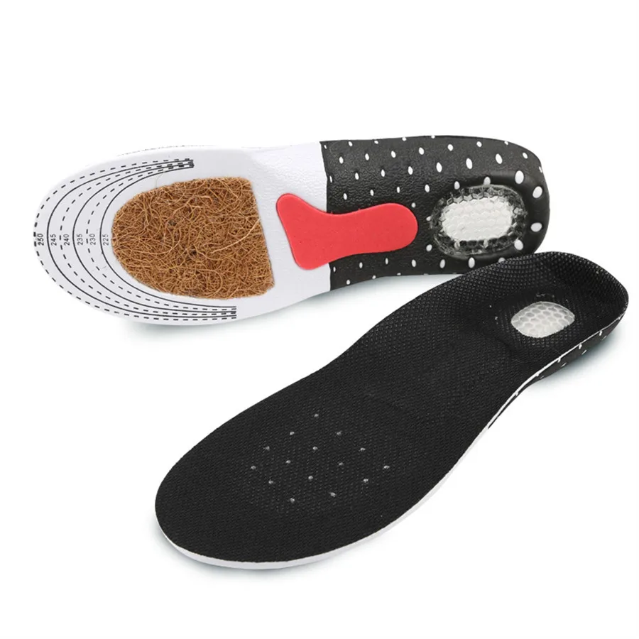 

Hot Sale Coconut Beard Insole Unisex Orthotic Arch Support Sport Shoe Pad Sport Running Gel Insoles Insert Cushion For Men Women