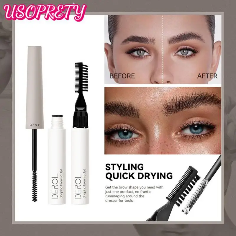 

Strong Eyebrow Styling Gel Wax Waterproof Long-Lasting 3D Feathery Wild Brow Styling Soap Eyebrows Sculpt Eyebrow Cream Makeup