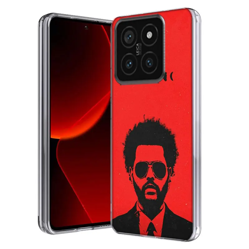 Прозрачный чехол для телефона The Weeknd Minimalist Poster Xiaom Mi 12 12T 11T 10T 9T 13 11 10 9 8 Lite CC9 CC9E Pro 6X 5X