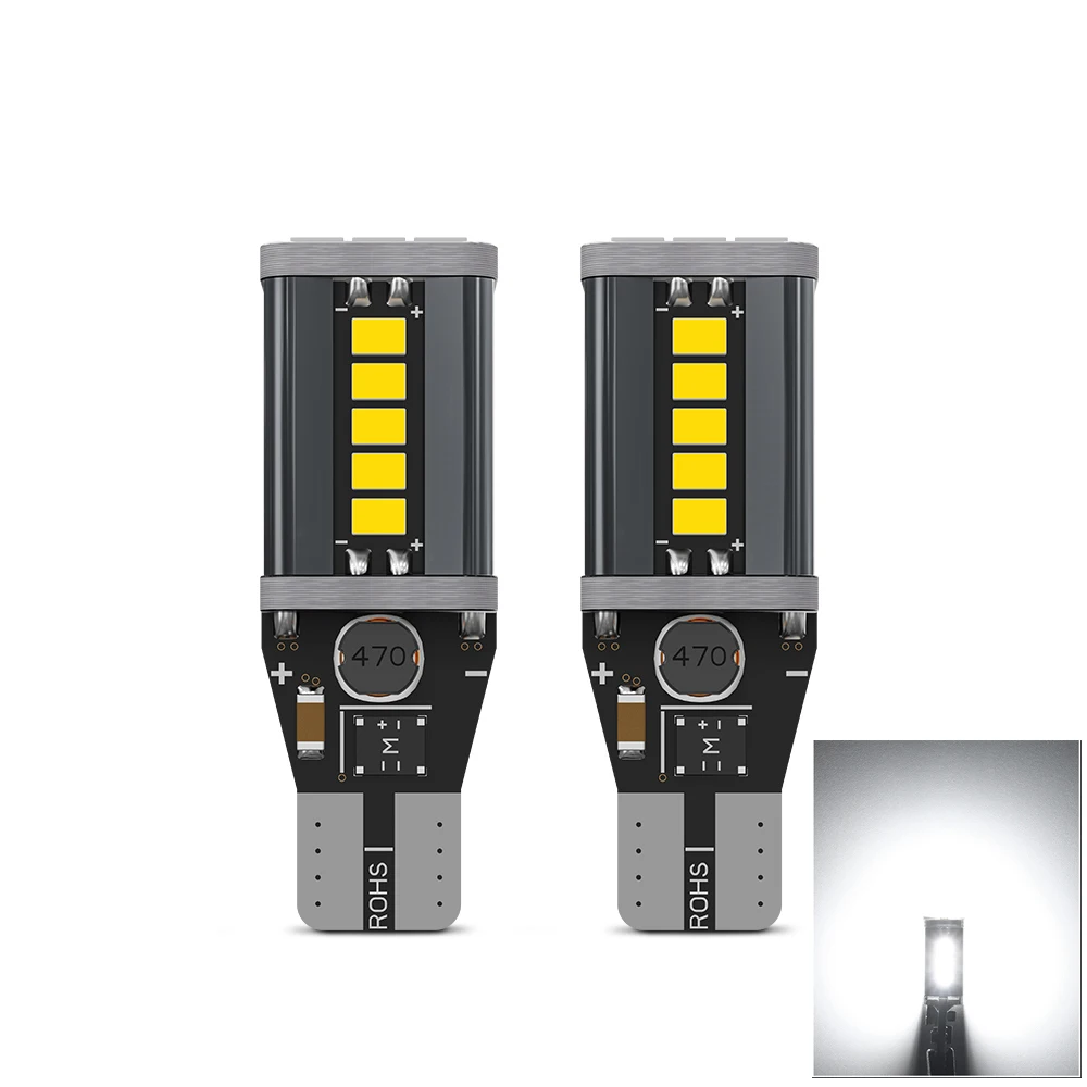 

Oprah 2pcs светодиодный W16W T15 921 светодиодный Автомобильные фары высокой мощности 3020EMC Canbus без ошибок для резервного заднего хода лампа заднего сигнала индикаторная лампа