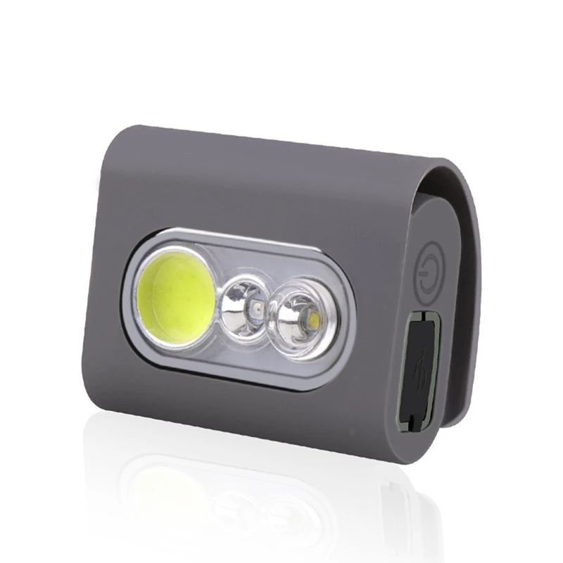 

5 Lighting Modes USB Rechargeable Jogging Light Clothespin Light Running Light Fishing Lamp