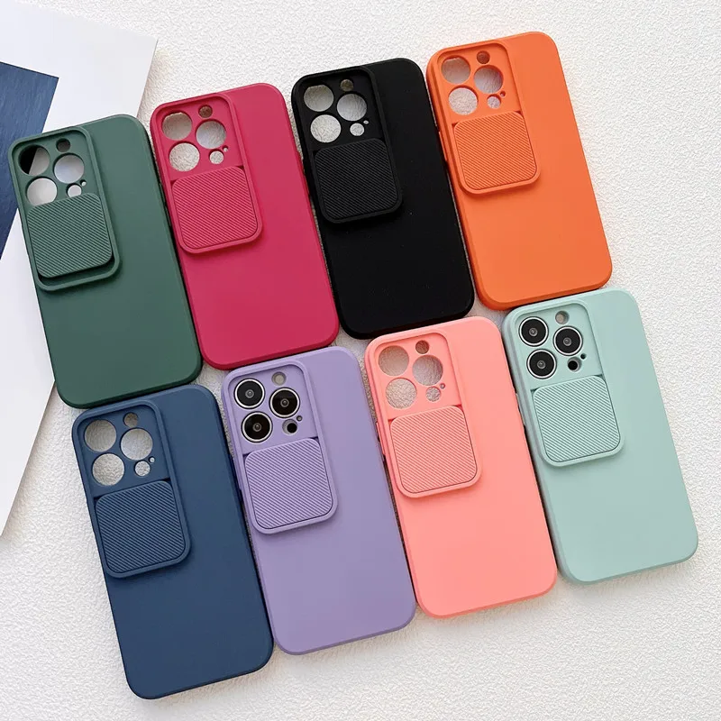 

50pcs/lot 2022 New Camera Lens Protection TPU Matte Phone Case For iPhone 13 12 11Pro Max 876 Plus XS XR Color Candy Back Cover