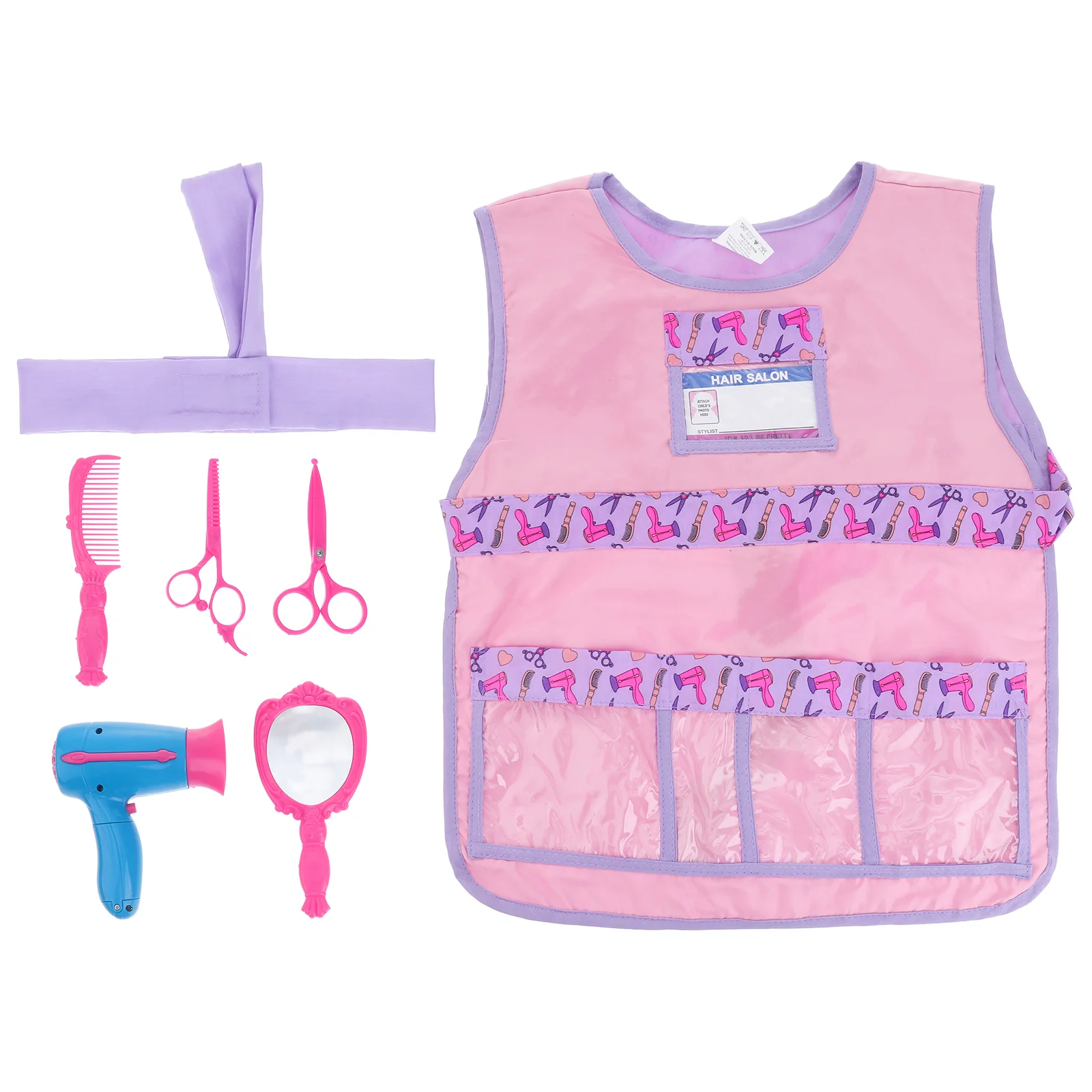 

7 шт., детский костюм для парикмахера