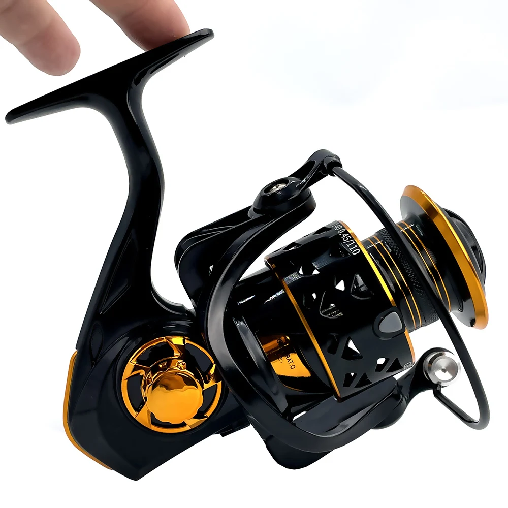 

SPINNING REEL 2000/3000/4000/5000/6000/7000 Seawater/Freshwater Metal Spool Fishing Wheel Left Right Interchangeable CNC Rocker