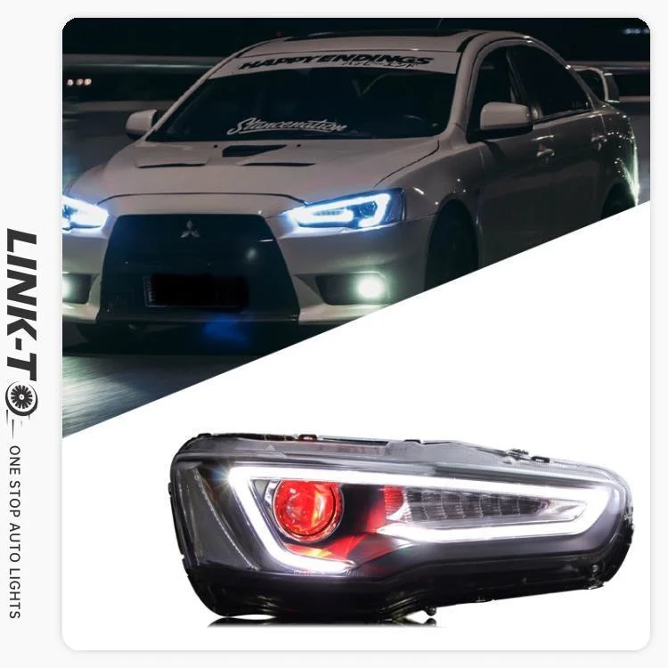 

LED Tail Lamp Taillight Assembly Hit For Mitsubishi Lancer Exceed 2008-2013 Year
