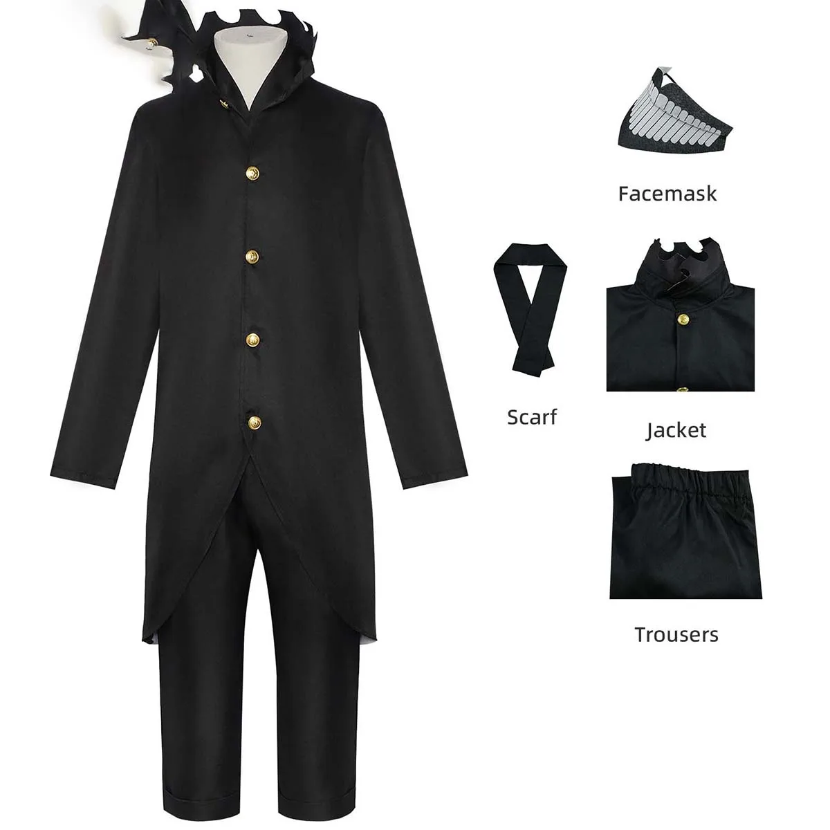 Dandadan Okarun Кен Такакура Косплей Костюм