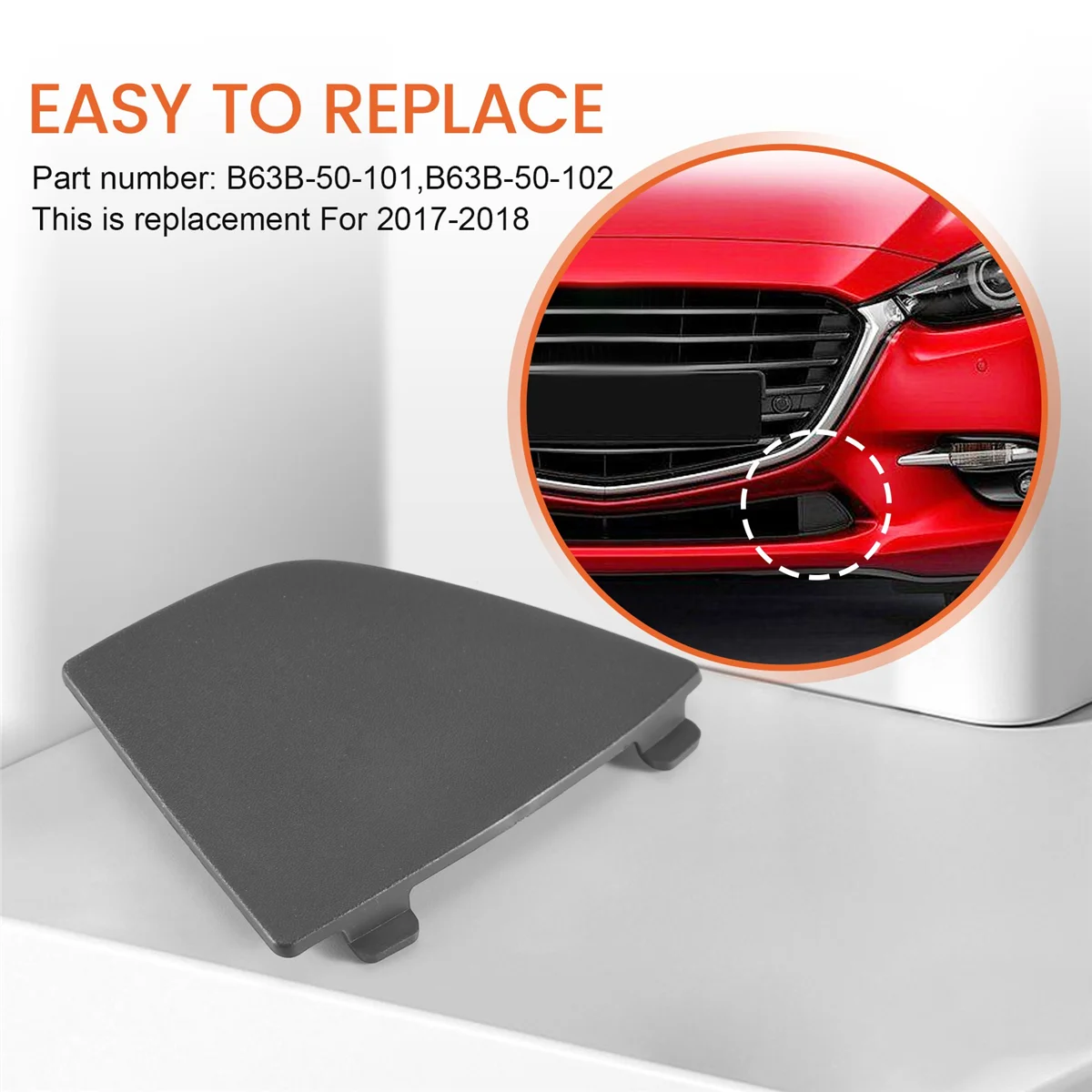 Флюоресцентная Крышка для переднего и нижнего бампера автомобиля 2017-2018