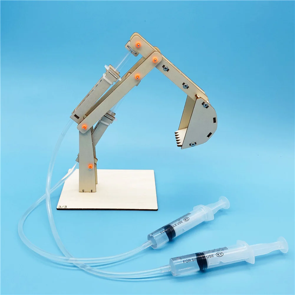 

DIY Needle Tube Excavator Model DIY Educational Physics Experiment Educational Toys for Children Laboratory Supplies