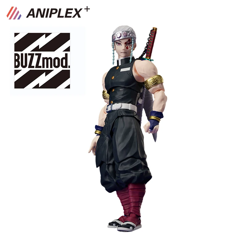 

ANIPLEX+ BUZZmod Original Demon Slayer Uzui Tengen Anime character Model ornament Collection Figure Toy Christmas birthday gift