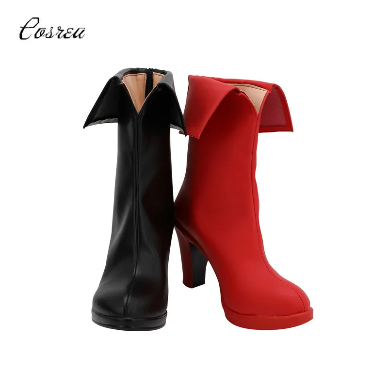 Ботинки на высоком каблуке женские ботинки для девочек птицы добыча клоун желтый