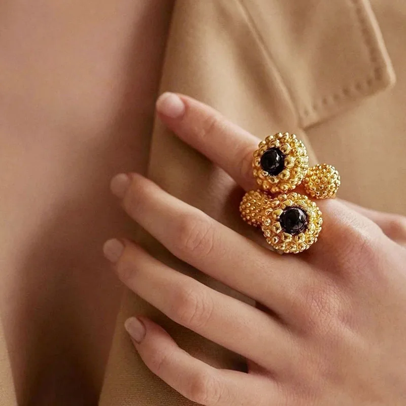 Женские винтажные массивные кольца | AliExpress