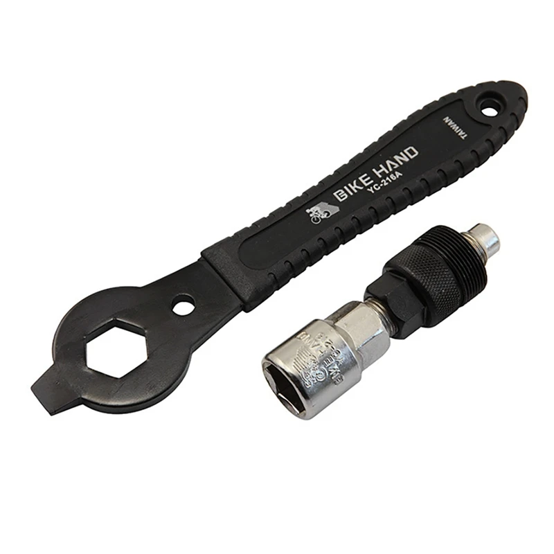 

BIKE HAND Bike Crank Extractor Puller Remover Bottom Bracket Remover Spanner Bicycle Cycle Crank Extractor Bike Repair