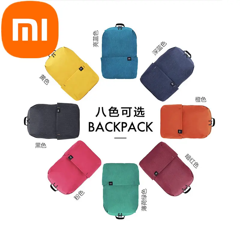 

Рюкзак Xiaomi для мужчин и женщин, спортивная сумка для отдыха, Студенческая сумка в стиле INS