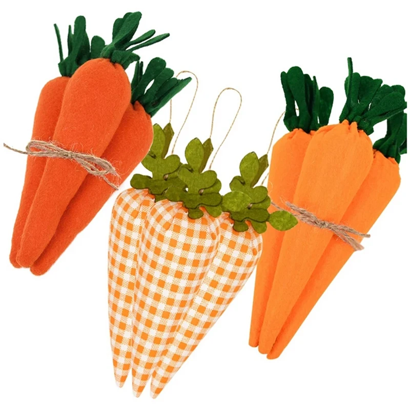 

Акция! 9 шт. тканые пасхальные украшения в виде моркови на Пасху, домашний декор «сделай сам», украшения для пасхвечерние вечеринки, аксессуа...