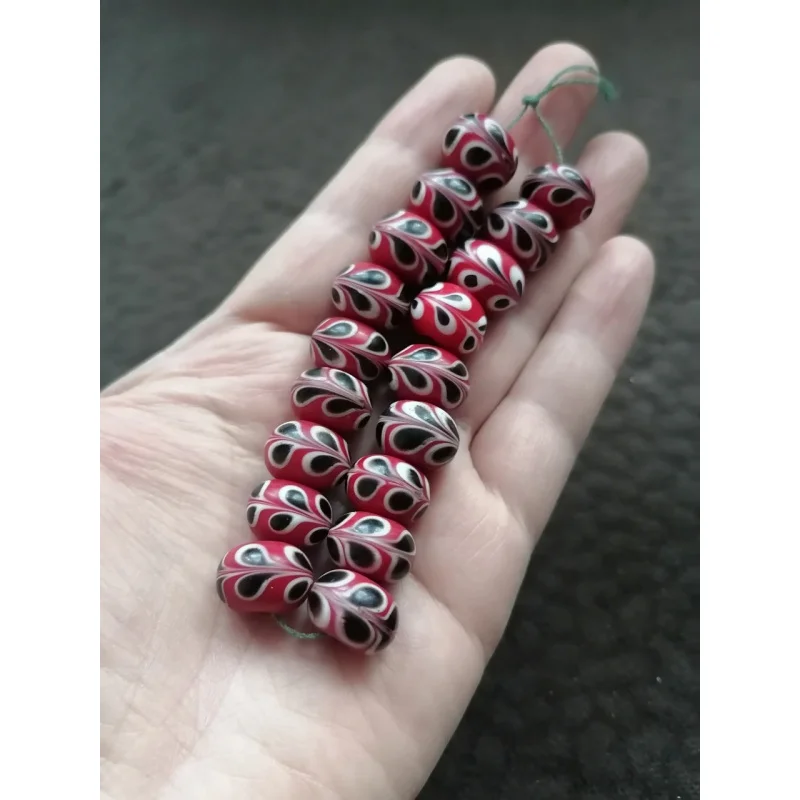 Тибетский задний поток старой целлюлозы благоприятный красный Птерис