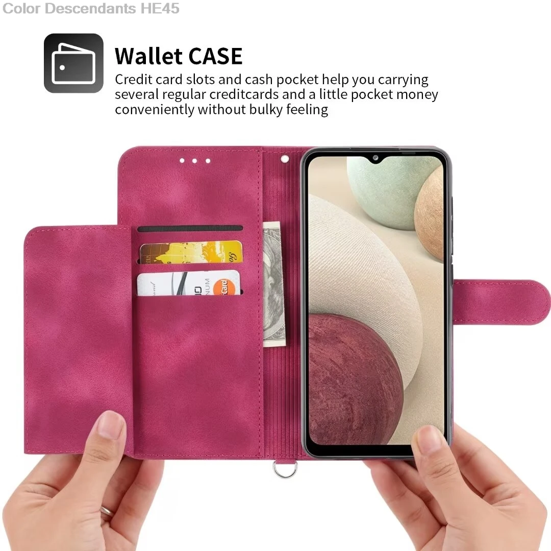 Кожаный чехол-книжка для IPhone 15 14 13 12 11 Pro Max XR X XS 7 8 Plus SE