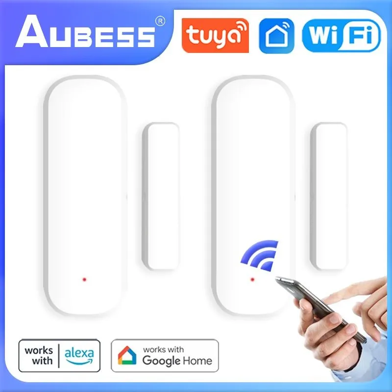 

Смарт-детекторы открытия/закрытия дверей, Wi-Fi, управление через приложение