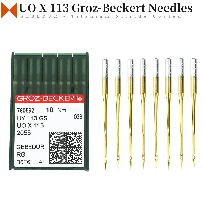 UOX113 (UY113GS/2055) Geb Voi Groz-Beckert Швейные иглы для промышленных многоигольных швейных