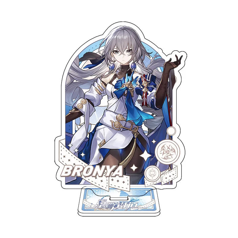 Anime Honkai: Star Rail Silver Wolf Kafka Cosplay Acrylic Game Figure Blade Tingyun Stand Sign Toy Desk Decor Prop Fans Gift