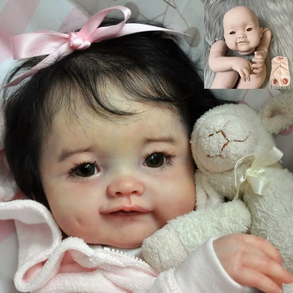 

Комплект Reborn Naomi 20 дюймов, необработанная кукла с полными конечностями, виниловый Неокрашенный необработанный Комплект «сделай сам», пустая игрушка Reborn Baby, Набор фигурок