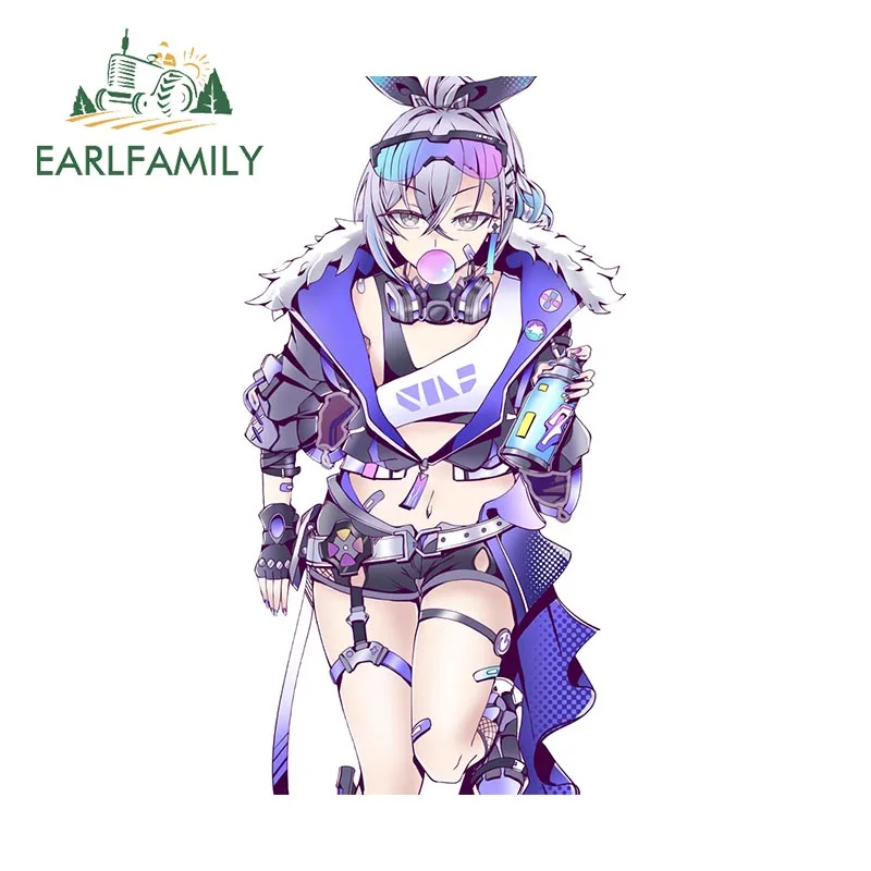 

EARLFAMILY 13 см x 6,9 см для Honkai звезда рельс Серебряный волк автомобильные наклейки Fanart аниме наклейка Гонки Дрифтинг в багажник графика