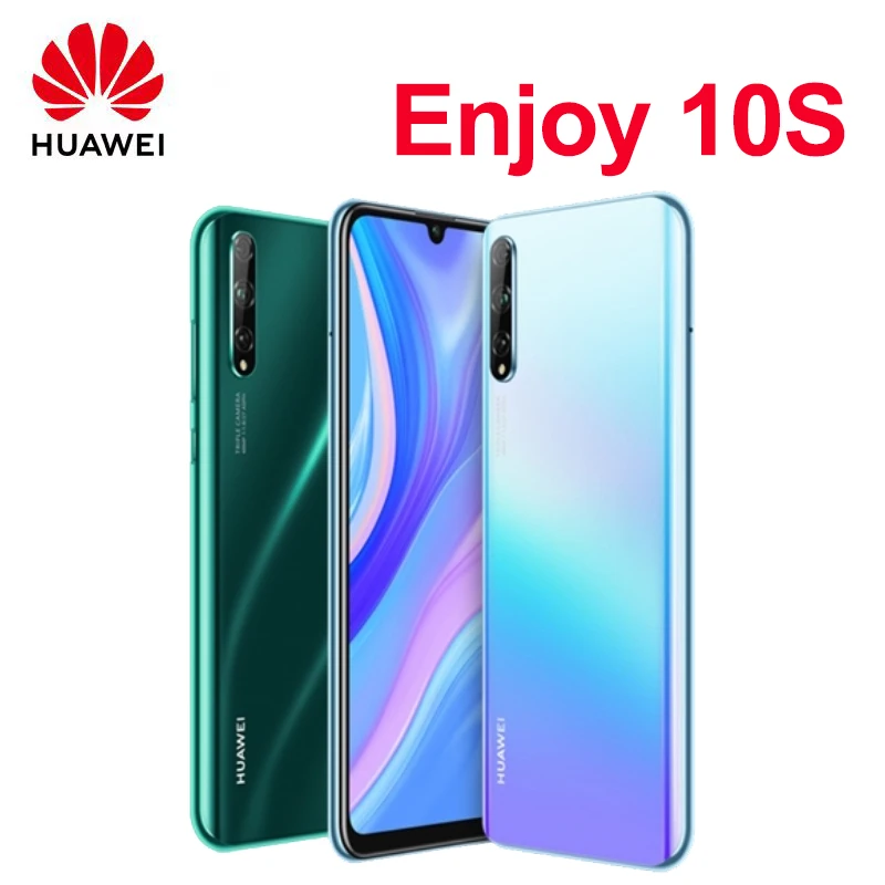 Original HUAWEI Enjoy 10S Mobile phones 6.3 inch 48MP Camera 8GB RAM 128GB ROM Smartphone Android 4G Network 4000mAh Cell phone